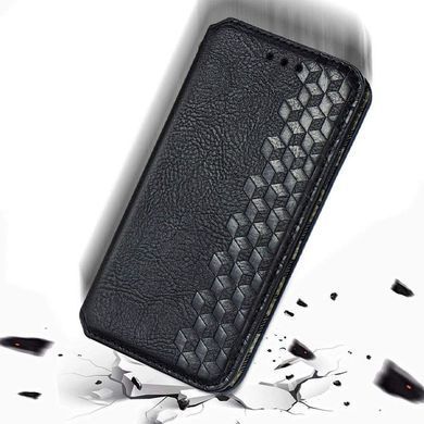 Шкіряний чохол книжка GETMAN Cubic (PU) для Samsung Galaxy A35 Чорний