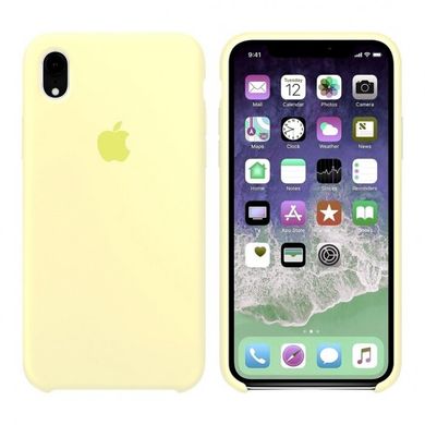 Чохол silicone case for iPhone XR Mellow Yellow / Жовтий