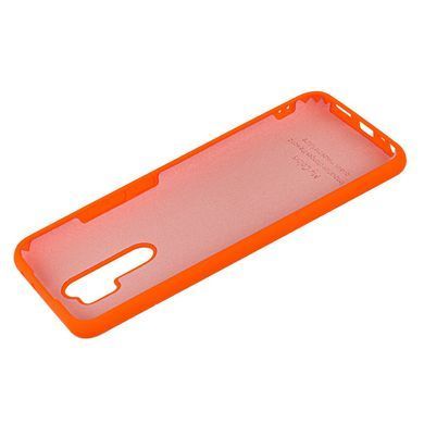 Чохол для Xiaomi Redmi 9 My Colors Full Neon orange/Яскраво-Помаранчевий з закритим низом і мікрофіброю