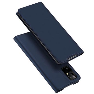 Чехол-книжка Dux Ducis с карманом для визиток для Samsung Galaxy S20 Plus (Синий)