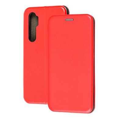 Чохол книжка Premium для Xiaomi Mi Note 10 Lite червоний