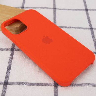 Чехол silicone case for iPhone 12 mini (5.4") (Оранжевый /Apricot)