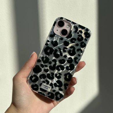 Леопардовый чехол для iPhone 11 Leopard Black Glossy