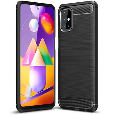 TPU чехол Slim Series для Samsung Galaxy M51 (Черный)