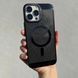 Чохол для iPhone 12 / 12 Pro Perforation MagSafe Case Black