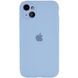Чохол для Apple iPhone 13 Silicone Full camera закритий низ + захист камери / Блакитний/ Lilac Blue
