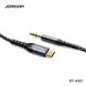Кабель JOYROOM Audio Type-C to 3.5mm port audio cable SY-A03 |2M| Black, Black