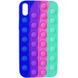 Чехол для iPhone XR Pop-It Case Поп ит Ultra Violet / Spearmint