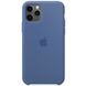 Чехол Silicone case Original 1:1 (AAA) для Apple iPhone 11 Pro Max (6.5") (Синий / Linen Blue) Лучшее качество!!