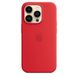 Чехол Silicone case Original 1:1 (AAA) with Magsafe для Apple iPhone 14 Pro (6.1") Красный / Red