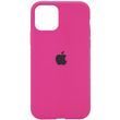 Чехол для Apple iPhone 11 Pro Max Silicone Full / закрытый низ / Малиновый / Dragon Fruit