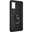 Ударостійкий чохол Serge Ring for Magnet для Xiaomi Redmi Note 10 / Note 10s Чорний