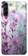 Чохол для Samsung Galaxy S21 + PandaPrint Лаванда 2 квіти