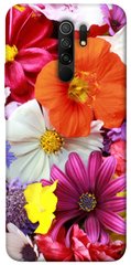 Чехол для Xiaomi Redmi 9 PandaPrint Бархатный сезон цветы