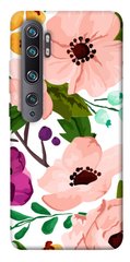 Чехол для Xiaomi Mi Note 10 / Note 10 Pro / Mi CC9 Pro PandaPrint Акварельные цветы цветы