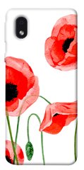 Чехол для Samsung Galaxy M01 Core / A01 Core PandaPrint Акварельные маки цветы