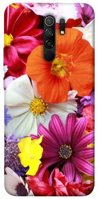 Чохол для Xiaomi Redmi 9 PandaPrint Оксамитовий сезон квіти