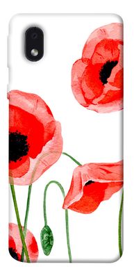 Чехол для Samsung Galaxy M01 Core / A01 Core PandaPrint Акварельные маки цветы