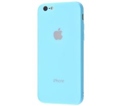 Чохол для iPhone 6 / 6s New glass синій