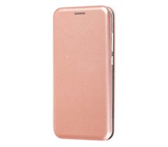 Чехол книжка Premium для Huawei P Smart Plus розово-золотистый