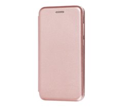 Чохол книжка Premium для Huawei P30 рожево-золотистий