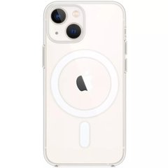 Чехол для Apple iPhone 14 Clear Case MagSafe (АА) Прозрачный