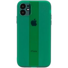 Чохол TPU Glossy Line Full Camera для Apple iPhone 12 (6.1 "") Зелений