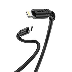 Кабель HOCO Type-C to Lightning Fortune PD fast charging data cable X62 |1m, 3A, 20W| Black, Black