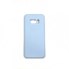 Чехол для Samsung Galaxy S8 (G950) Silky Soft Touch голубой