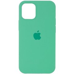 Чехол Silicone Case Full Protective (AA) для Apple iPhone 12 mini (5.4") (Зеленый / Spearmint)