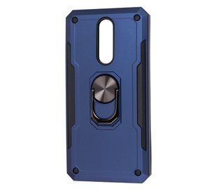 Чехол для Xiaomi Redmi 8 SG Ring с кольцом темно-синий