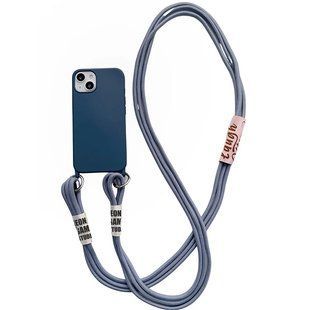 Чехол TPU two straps California для Apple iPhone XR (6.1") Синий / Iris