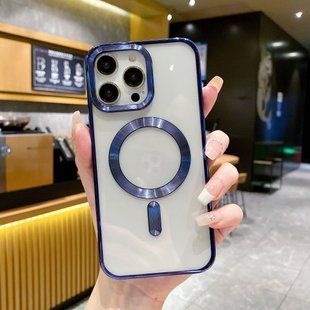Чохол для iPhone 11 Pro Max Open Shining With MagSafe Dark Blue
