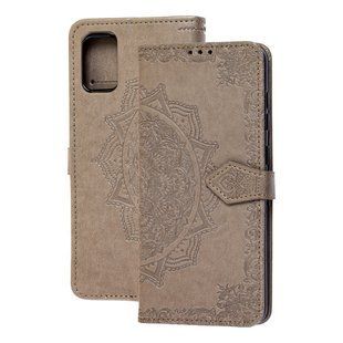 Чохол книжка для Samsung Galaxy A31 (A315) "Art з візитниці" сірий