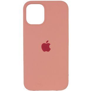 Чехол silicone case for iPhone 12 mini (5.4") (Оранжевый /Grapefruit)