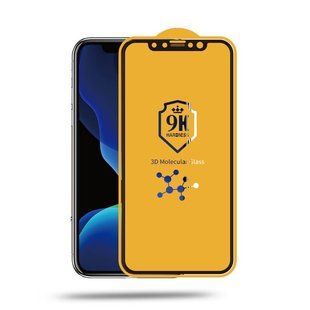 Молекулярне 5D скло для Iphone 11 Flexible Molecular Nano Black