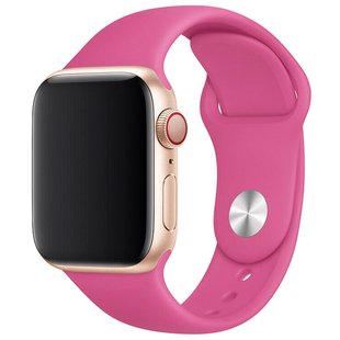 Силіконовий ремінець для Apple watch 38mm / 40mm (Малиновий / Dragon Fruit)