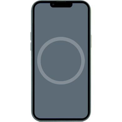 Чехол Silicone case Original 1:1 (AAA) with Magsafe для Apple iPhone 17 Pro Max (Серо-синий / Anchor Blue)