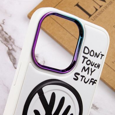 TPU+PC чехол Funny pictures with MagSafe для Apple iPhone 13 Pro Max (6.7") Don't touch