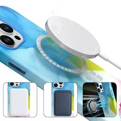 Шкіряний чохол Figura Series Case with MagSafe для Apple iPhone 11 (6.1"") Multicolor