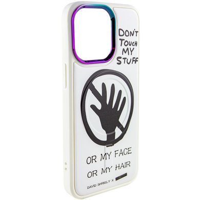 TPU+PC чехол Funny pictures with MagSafe для Apple iPhone 13 Pro Max (6.7") Don't touch