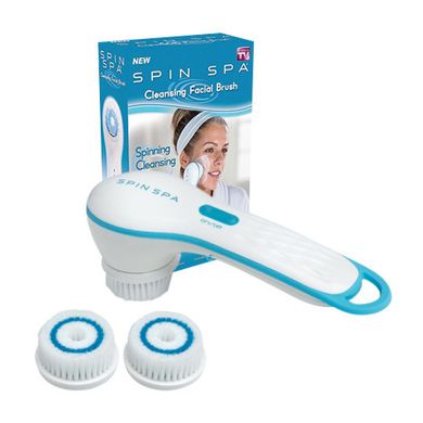 Щітка для чищення особи Spin Spa Facial Cleansing Brush! Засіб для чищення особи