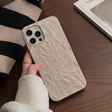 Чехол для iPhone 14 Pro Max Textured Matte Case Beige