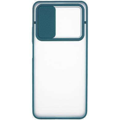 Чехол Camshield mate TPU со шторкой для камеры для Xiaomi Redmi Note 11 Pro (Global) /Note 11 Pro 5G (Зеленый)