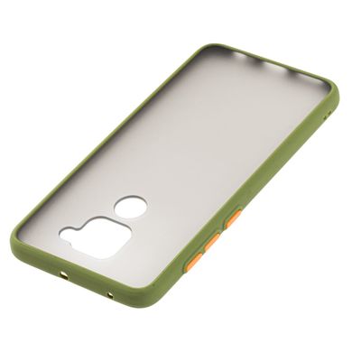 Чехол для Xiaomi Redmi Note 9 LikGus Maxshield зеленый