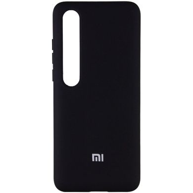 Чехол для Xiaomi Mi 10 / Mi 10 Pro My Colors Full Черный / Black c закрытым низом и микрофиброю