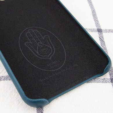 Кожаный чехол AHIMSA PU Leather Case Logo (A) для Apple iPhone 7 / 8 / SE (2020) (4.7") (Зеленый)