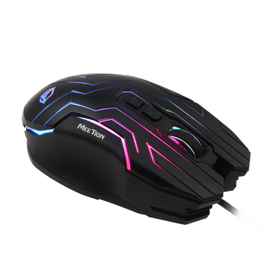 Миша MEETION Backlit Gaming Mouse RGB MT-GM22| Black
