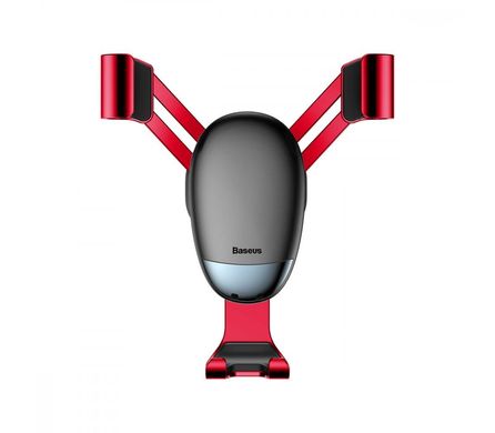 Автодержатель holder для смартфона Baseus Mini Gravity красный