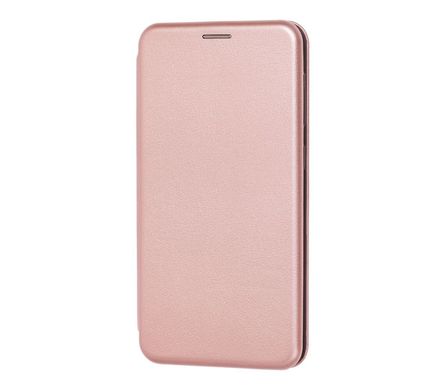 Чохол книжка Premium для Samsung Galaxy A10 (A105) рожево-золотистий